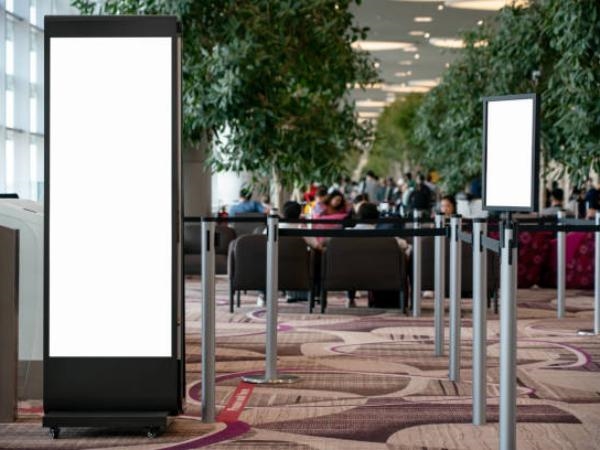 front maintenance indoor led display cover image