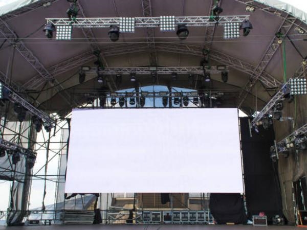 outdoor transparent carbon fiber LED display scenarios image